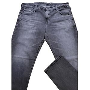 AG Adriano Goldschmied Tellis Modern Slim Ash Stone Grey Denim 38x34 NWT